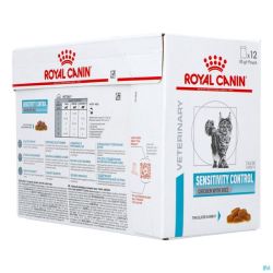 Royal Canin Cat Sensi.contr.chicken Rice Wet12x85g