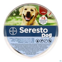 Seresto Chien 4,5g + 2,03 Collier (Plus de 8kg)