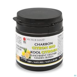 Vecteur Sante Poudre Charbon Citron 30g