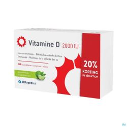 Vitamine D 2000iu 168 Comprimés Promo -20% Metagenics