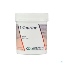 L-taurine Deba 100 Gélules 500 Mg