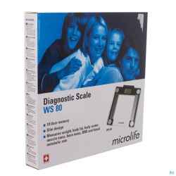 Microlife Pese Personne Diagn Ws80 1 Pièce