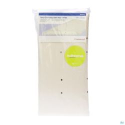 Tapis Bain-douche Ctc A/derap. Blanc 76x35,5cm