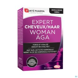 Expert Cheveux Woman Aga Gélules 60