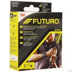 Futuro Sport Bandage Du Poignet - Ajustable Noir (14,0 > 24,0 Cm)