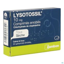 Lysotossil 30 Dragées 10 Mg