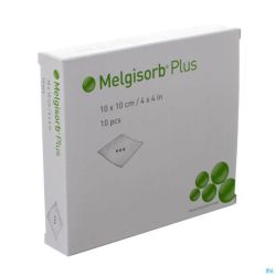 Melgisorb Plus Ster 10x10cm 252200 10 Pièce