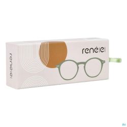 RenÉ(e) Lunettes Re-y05 Monstera Leaf Green +3