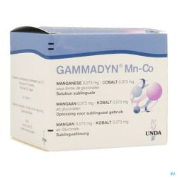 Unda Gammadyn Mangan-cobalt 30 Ampoules