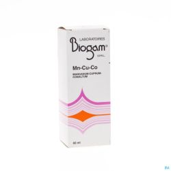 Biogam Mn-cu-co Gouttes Buv 60 Ml