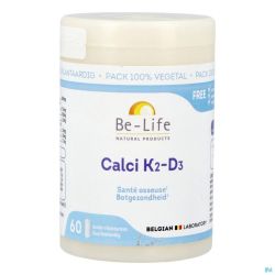 Calci K2 D3 Be Life Gélules 60