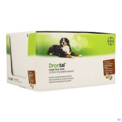 Drontal Large Dog Tasty 525/504/175mg Comprimés 24