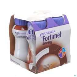 Fortimel Energy Chocolat 200 Ml 4 Pièces