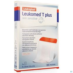 Leukomed T Plus Skin Sensible. 8cmx10cm 5 7617801