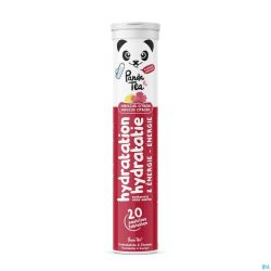 Panda Tea Hydratation Citron - Hibiscus Comprimés Effervescents 20
