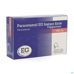 Paracetamol Eg Instant Forte 1Gr Cappucino 10 Sachets
