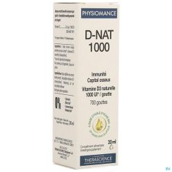 Physiomance D-nat 1000 Gouttes 20 Ml