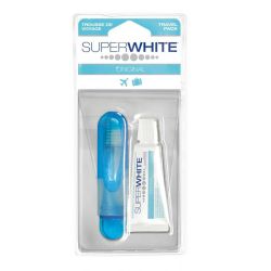 Superwhite Trousse Voyage Dentifrice Classic + Brosse de Voyage