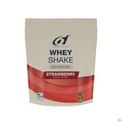 6d Whey Shake Strawberry Pdr 500g