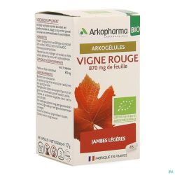 Arkogelules Vigne Rouge Bio Gélules 45 