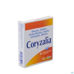 Boiron Coryzalia 40 Comprimés Orodispersibles