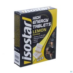 Isostar High Energy Lemon Comprimés 24