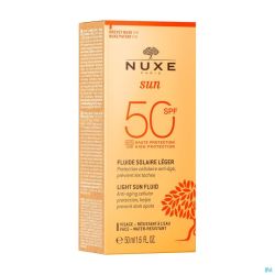 Nuxe Sun Fluide Visage spf50 50ml Prix Permanent