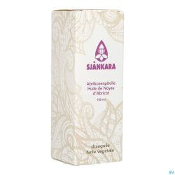 Sjankara Noyaux Abricot Huile Vegetale 100ml