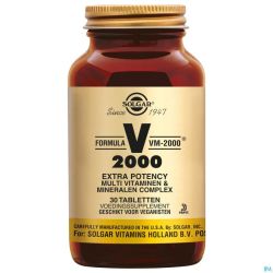 Solgar Vm-2000 Comprimés 30