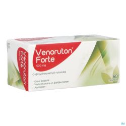 Venoruton Fort 60 Comprimés 500 Mg