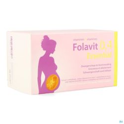Folavit 0,4mg Essential 90 Comprimés+ 90 Gélules