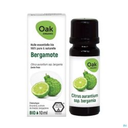 Oak Huile Essentielle de Bergamote 10ml Bio