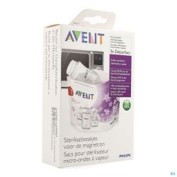 Philips Avent Sachets Sterilisation Réutisables 5