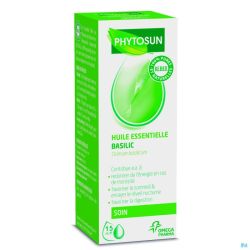 Phytosun Basilic Bio Huile Essentielle 10 Ml