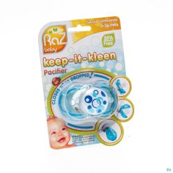 Raz Baby Sucette Blue Circles 1 Pièce