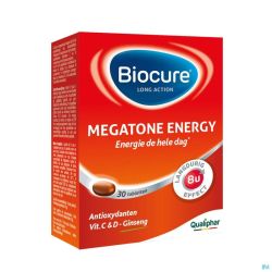 Biocure Megatone Energy La Comprimés 30