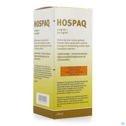Hospaq Aqua 5mg/ml + 0,5mg/ml Solution Cutanee 1x250ml