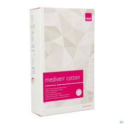 Mediven Cotton Ccl2 Ag/nob P.o. Noir T4