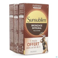 Sunsublim Bronzage Intégral Tripack Gélules 3x30