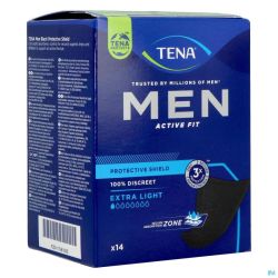 Tena Men Active Fit Protective Shield 14 750403