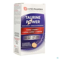 Energie Taurine Power Forte Pharma  30 Comprimés Effervescents