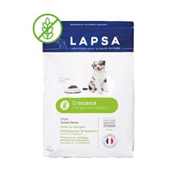 Lapsa Maintenance Chien Chiot Croissance Sans Céréales 4kg