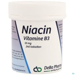 Niacin 10mg Gélules 240 Deba