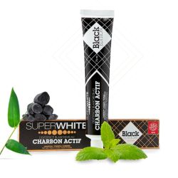 Superwhite Black Edition Dentifrice Blancheur au Charbon Actif Menthe 75ml