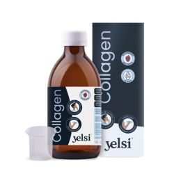Yelsi Collagène Buvable Framboises - Fruits Rouges Flacon 500ml- Routine de 16 Jours