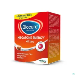 Biocure Megatone Energy La Advantage Pack Comp 90
