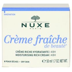 Crème Fraîche riche peau sèche 48h 50ml
