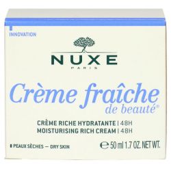 Crème Fraîche riche peau sèche 48h 50ml Prix Permanent