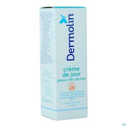 Dermolin Crème Jour Peaux Très Seches 50ml