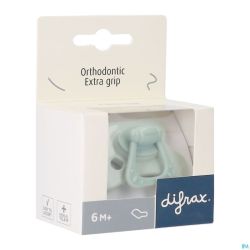 Difrax Sucette Dental 6m+ Green Jade
